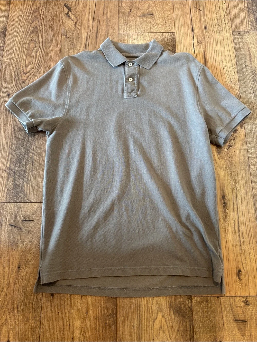 J.Crew Men's Classic Gray Vintage Polo